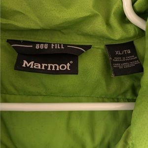 Marmot Green 800 Fill Women’s Parka